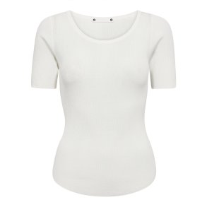 Claire rib tee Co'Couture, off white