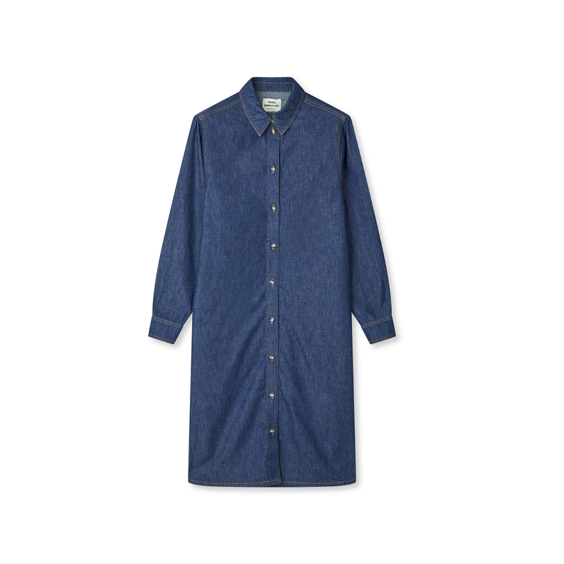 Air denim crissy dress Mads N�rgaard, mid blue denim