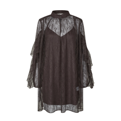 Sybell lace dress Second Female, chocolate torte