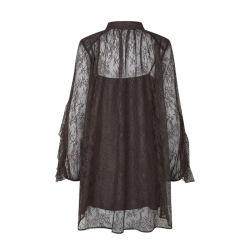 Sybell lace dress Second Female, chocolate torte