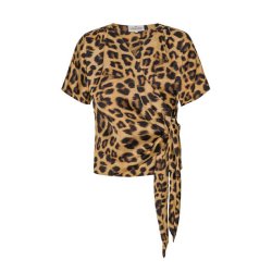 Dagmar blouse Karmamia, leopard