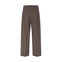 Dakota trousers Second Female, mid brown melange