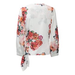 Elena blouse Karmamia, fiori blanc