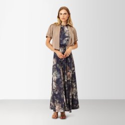 Florence dress Karmamia, indigo bloom