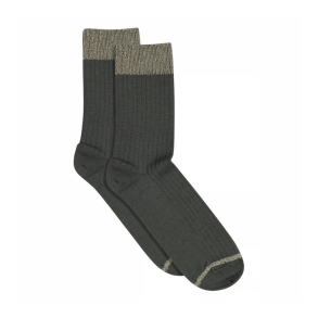 Erina wool rib socks MP Denmark, dusty ivy