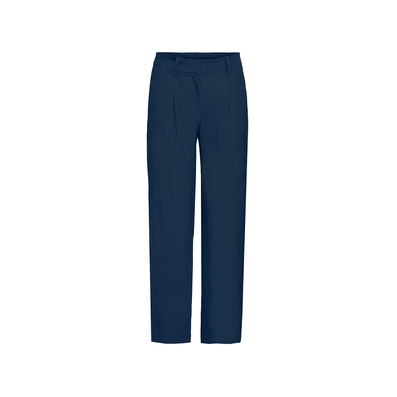 ICHI Fava ancle pant, dark navy