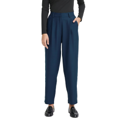 ICHI Fava ancle pant, dark navy