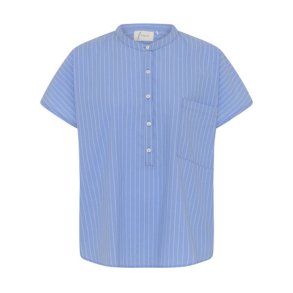 Colombo ss top bd Frau, hydrangea stripe