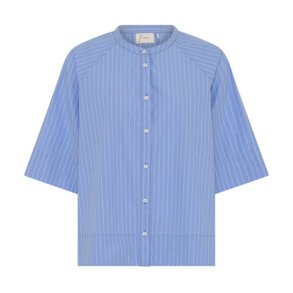 Abu dhabi 3/4 short shirt bd Frau, hydrangea stripe