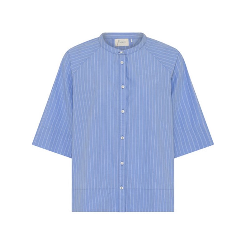 Abu dhabi 3/4 short shirt bd Frau, hydrangea stripe