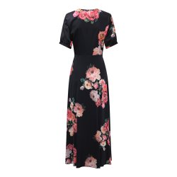 Faye dress Karmamia, fiori noir