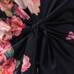 Faye dress Karmamia, fiori noir