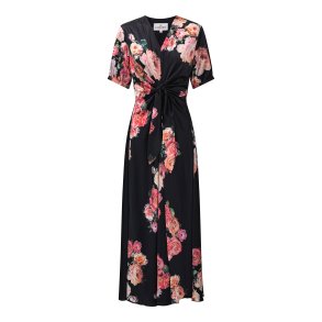 Faye dress Karmamia, fiori noir