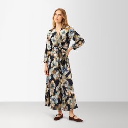 Faye dress Karmamia, maxi floral