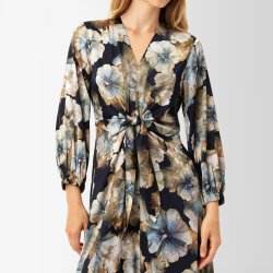 Faye dress Karmamia, maxi floral