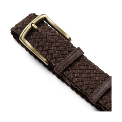 Jeans belt Depeche, chocolate