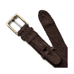 Jeans belt Depeche, chocolate
