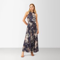 Florence dress Karmamia, indigo bloom