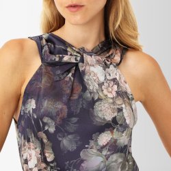 Florence dress Karmamia, indigo bloom