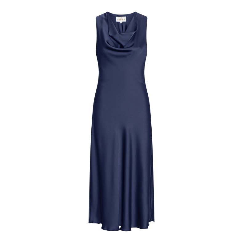 Flow dress Karmamia, semi rich navy