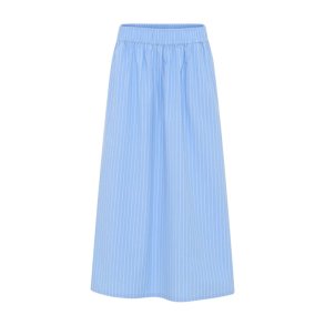Helsinki ankle skirt Frau, hydrangea stripe