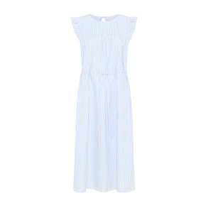 Stockholm dress BC Frau, blue cameo stripe