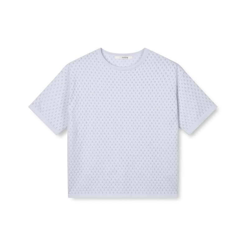 Gia t-shirt Sibin Linnebjerg, light blue