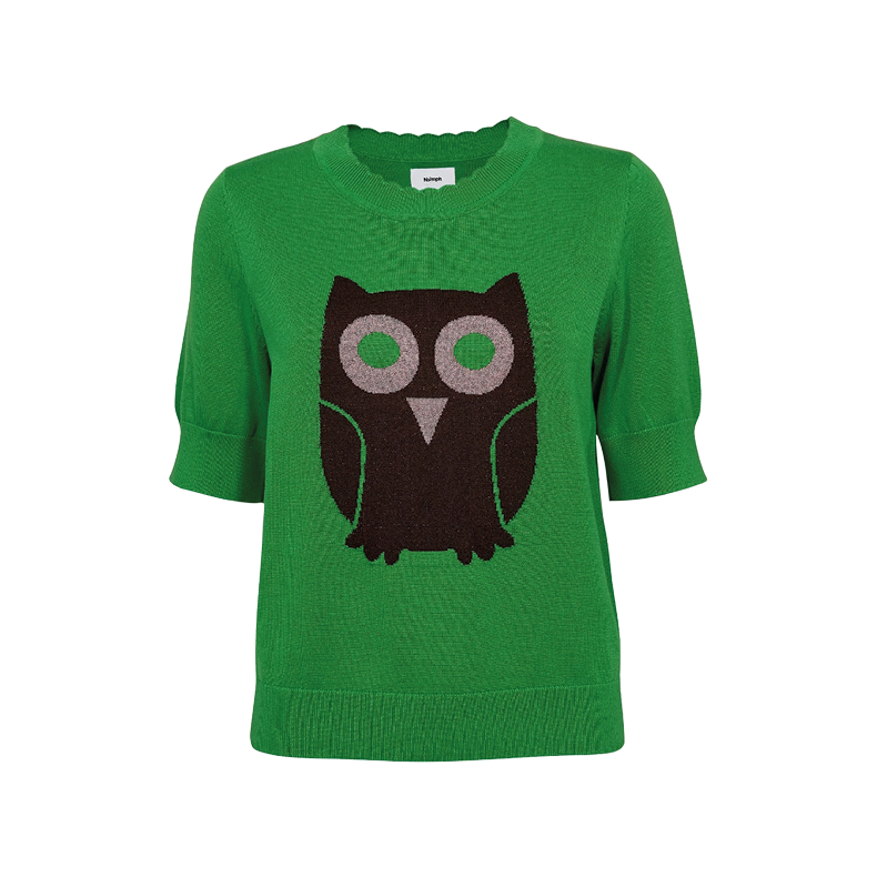 Nuglimma pullover N�mph, classic green