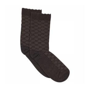 Grace socks MP Denmark, dark brown