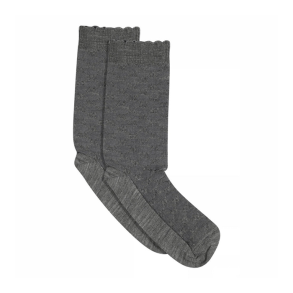 Grace socks MP Denmark, medium grey melange