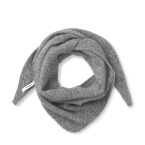 Liv scarf Sibin Linnebjerg, dark melange grey
