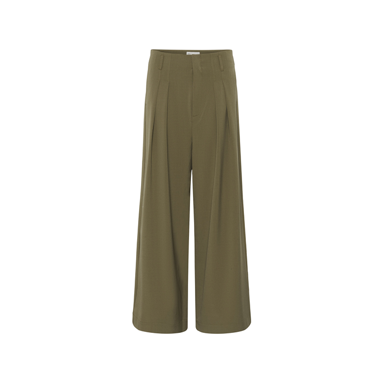 Hace wide long pant My Essential Wardrobe, capers