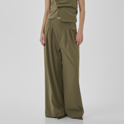 Hace wide long pant My Essential Wardrobe, capers