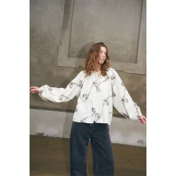 Hailey ll shirt ls Lollys Laundry, creme