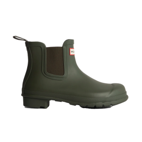 Unisex elements elastic chelsea boot Hunter, dark olive