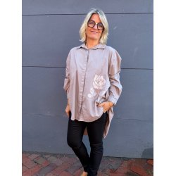 Fleur shirt Amaze Cph, fango