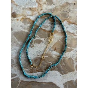 Annavii Reena halsk�de, turquoise mel