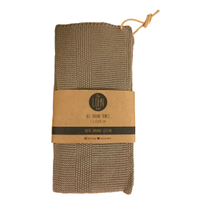 Strikket allround h�ndkl�de By LOHN, ginger snap