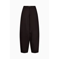 Alice barrel pants Ivy Copenhagen, dark toffee brown