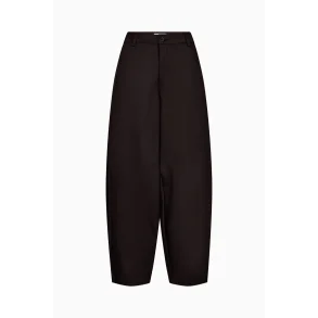 Alice barrel pants Ivy Copenhagen, dark toffee brown