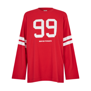 Jeevana blouse Baum und Pferdgarten, crimson red 99