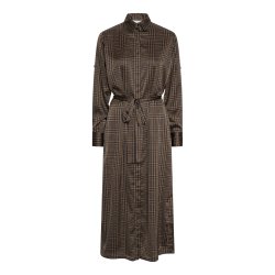 Jean dress Karmamia, houndstooth