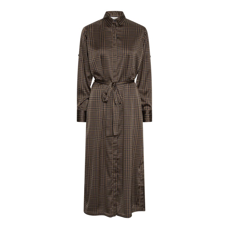 Jean dress Karmamia, houndstooth