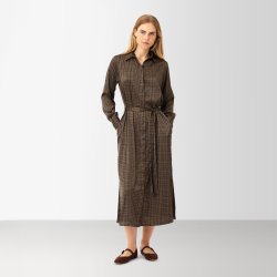Jean dress Karmamia, houndstooth