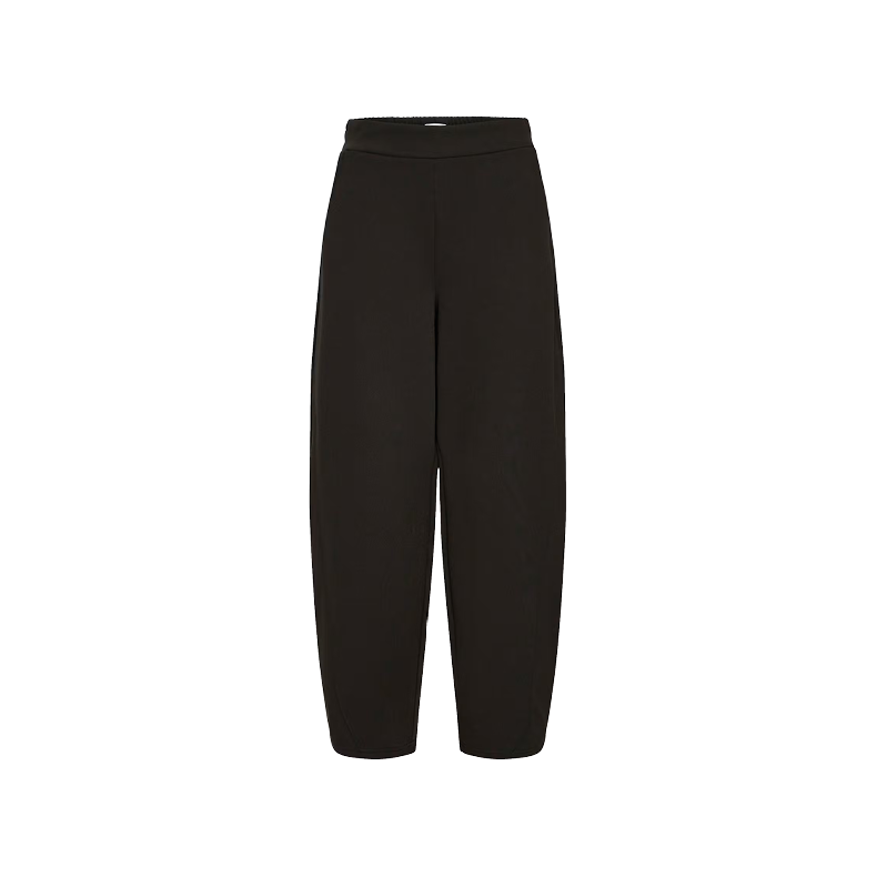 ICHI Kate barrel pant, black
