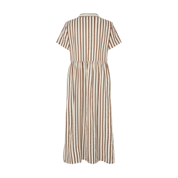 Lollys Laundry AliyaLl Maxi Dress SS, dark mokka