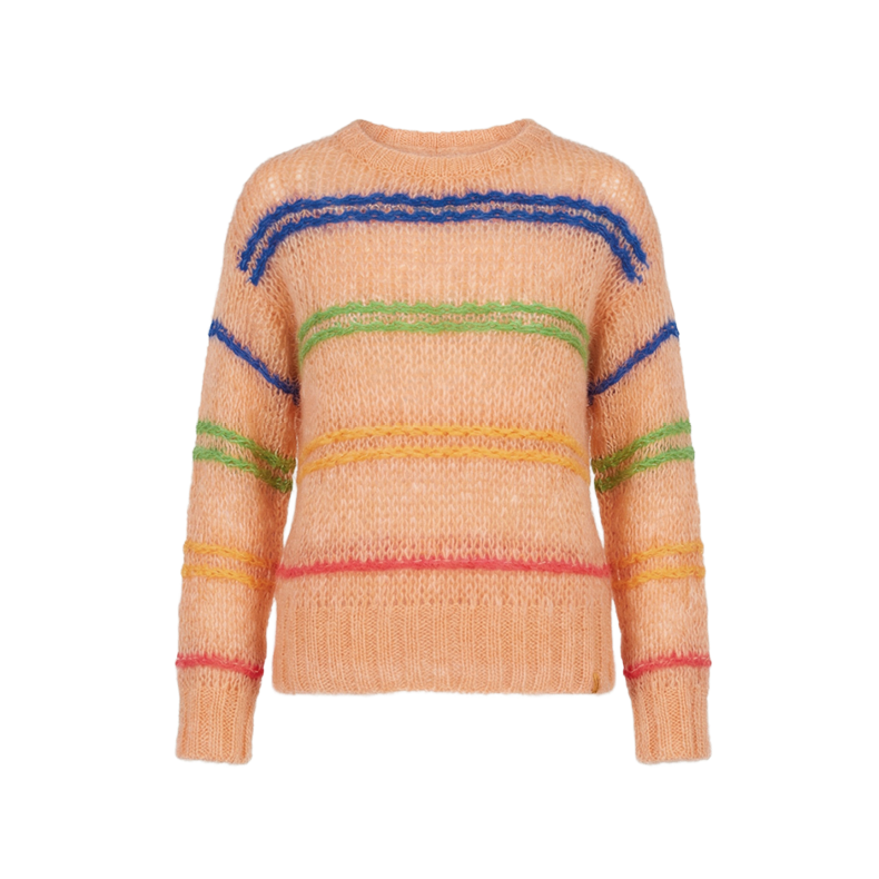 Lene Beier x Lind LBPetunia strik, soft peach