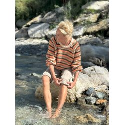 LBSolstrejf strik Lene Beier x Lind, taupe