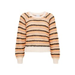 LBSolstrejf strik Lene Beier x Lind, taupe