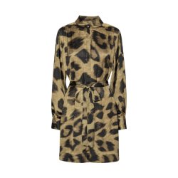 Noelle dress karmamia, khaki maxi leo